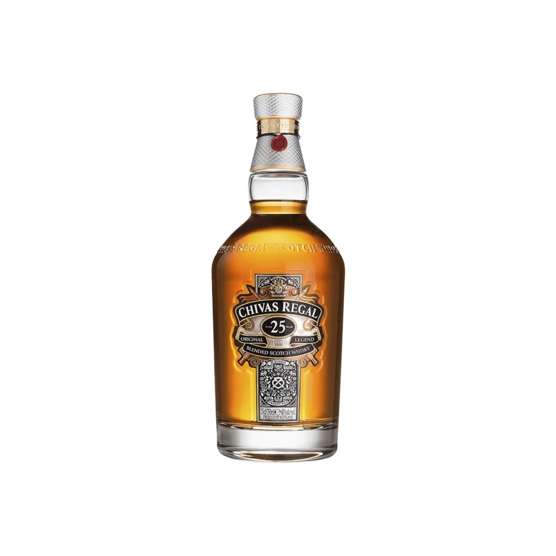 Chivas Regal Blended Scotch Whisky Original 25 Year Old 80 Proof With Carton 750ml
