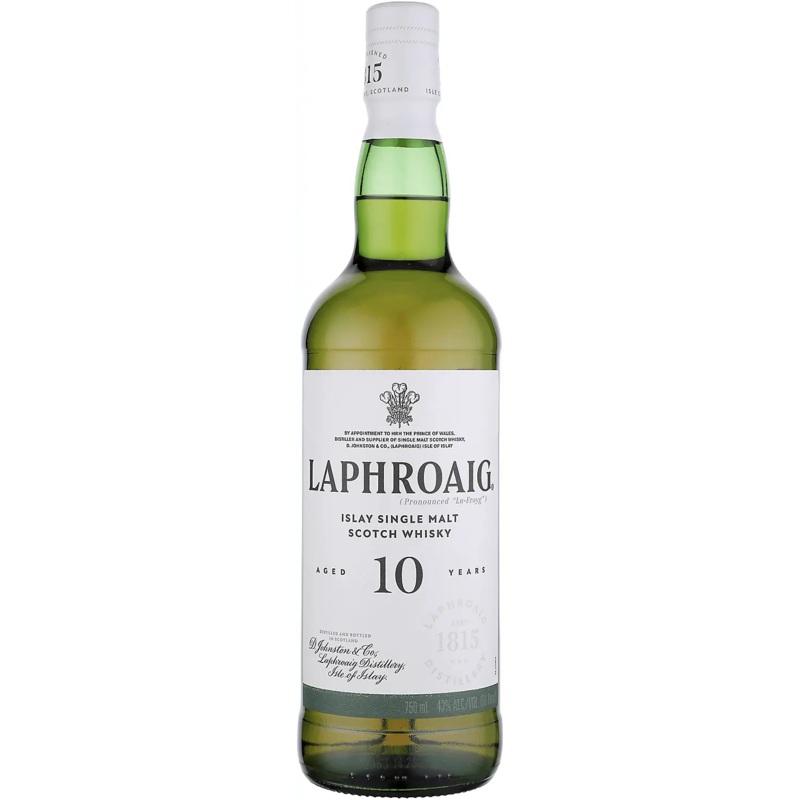 Laphroaig Single Malt Scotch Whisky 10 Year Old 86 Proof With Wellie Boot Tube 750ml