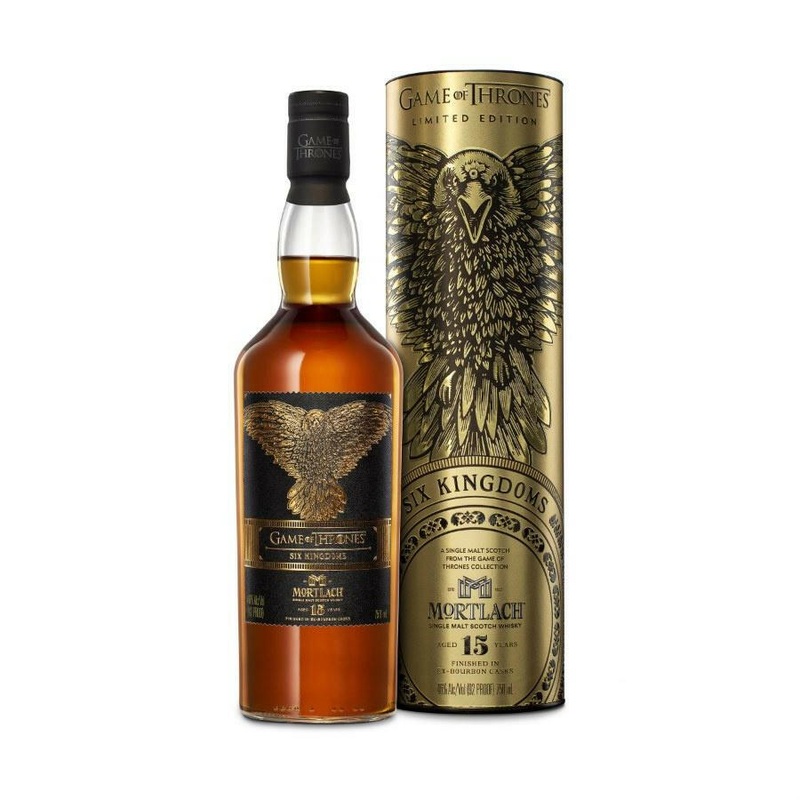 Mortlach Single Malt Scotch Whisky Game Of Thrones Six Kingdoms 15 Year Old 750ml