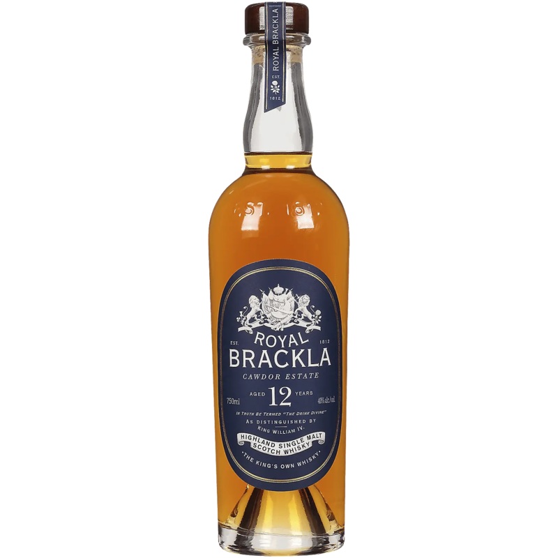 Royal Brackla 12 Year Old Single Malt Scotch Whisky Sherry Cask Finish Oloroso 750ml
