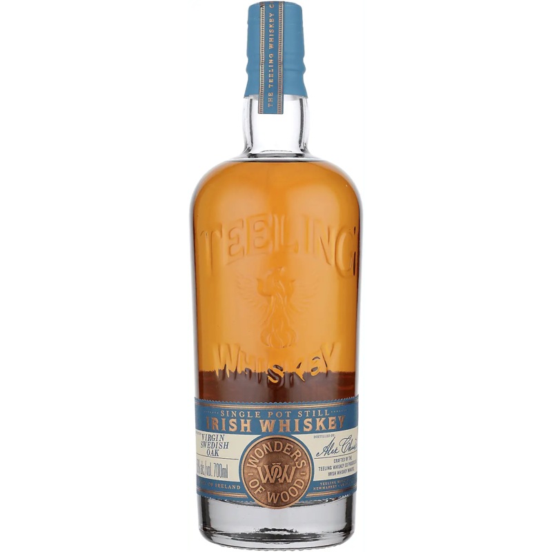 Teeling Single Pot Still Irish Whiskey Wonders Of Wood Virgin Swedish Oak 100 700ml