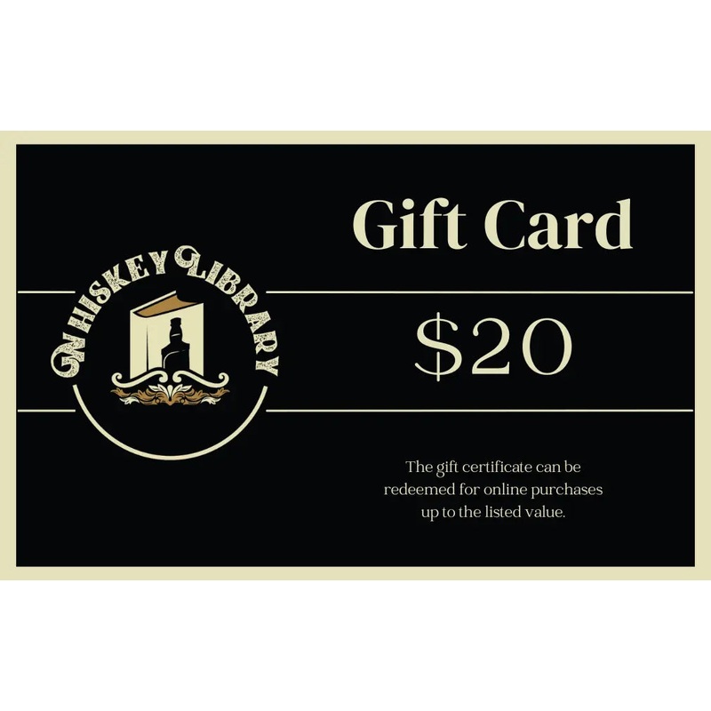 Whiskey Library Gift Card $10.00