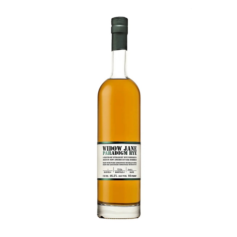 Widow Jane Rye Whiskey Paradigm 93 Proof 750ml