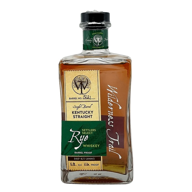 Wilderness Trail Straight Rye Whiskey Small Batch Bottled In Bond Sweet Mash 100 Proof 750ml