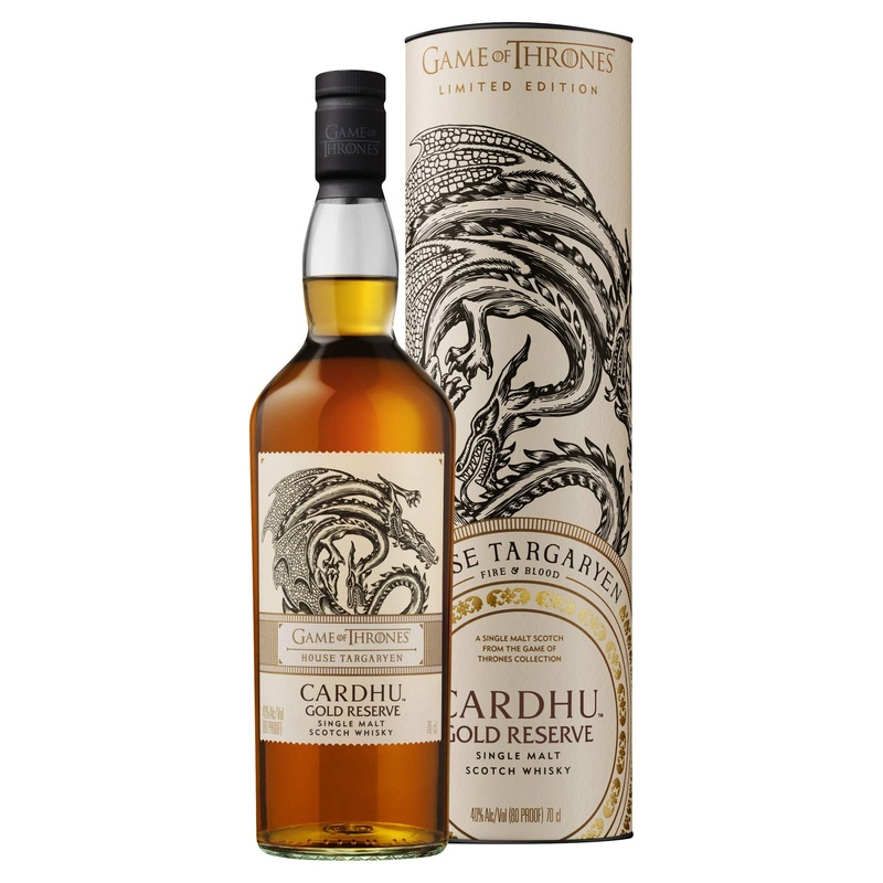 Cardhu Gold Reserve Game Of Thrones ‘House Targaryen’ 750ml