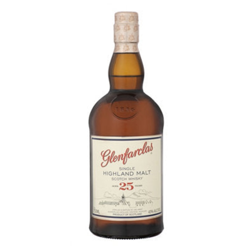 Glenfarclas 25 Year Old Single Malt Scotch Whisky 86 Proof 750ml