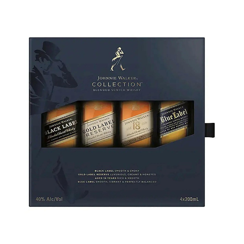 Johnnie Walker Collection 4 X 200Ml