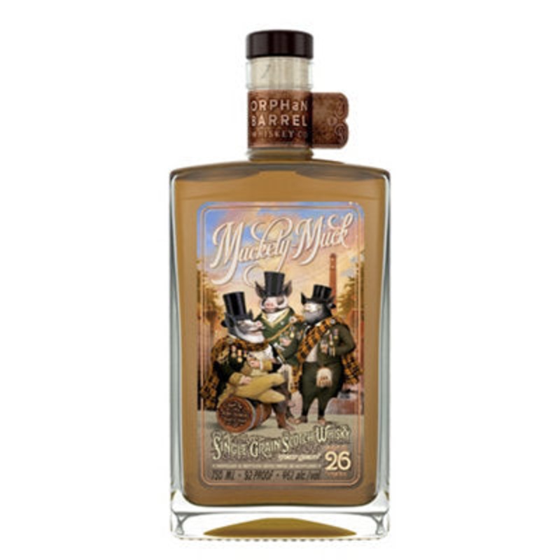 Orphan Barrel Single Grain Scotch Muckety Muck 26 Years Old 92 Proof 750ml