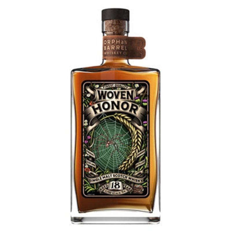 Orphan Barrel Single Malt Scotch Woven Honor 18 Years Old 92.6 Proof 750ml