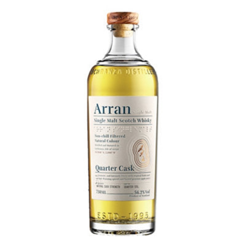 The Arran Malt Single Malt Scotch Whisky Quarter Cask 112.4 750ml