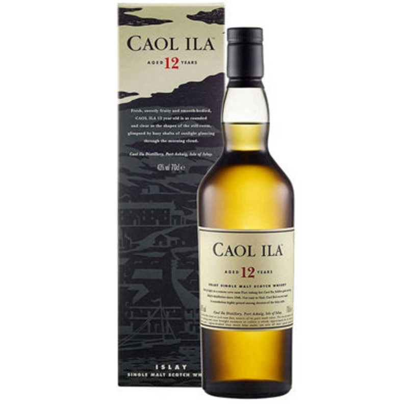 Caol Ila 12 Year Old Single Malt Scotch Whisky 86 Proof 750ml