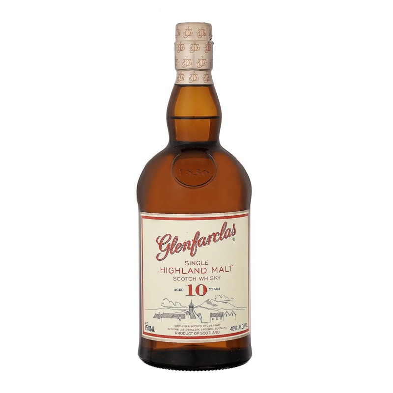 Glenfarclas 10 Year Old Single Malt Scotch Whisky 750ml