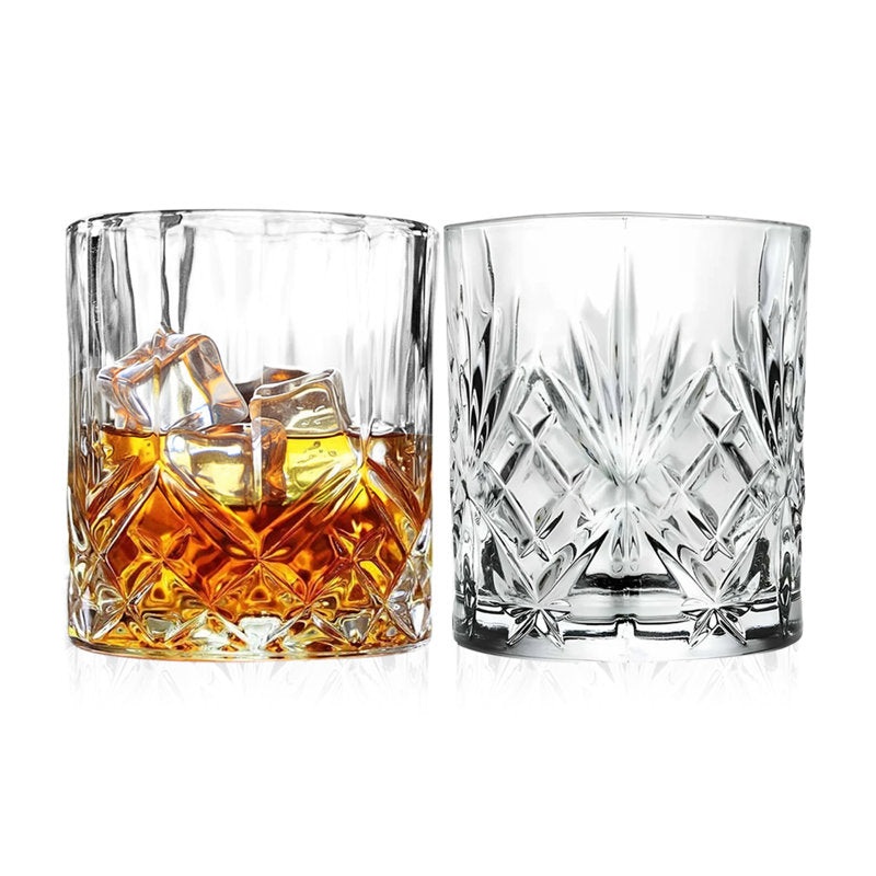 Whiskey Glasses 7oz  Set of 2×250 mL / 8.5 fl. oz
