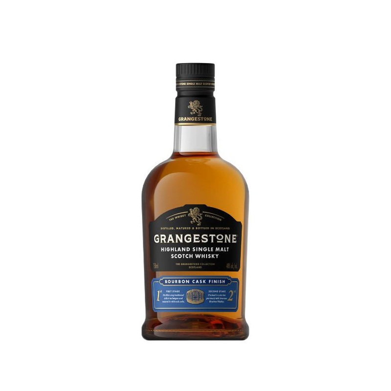 Grangestone Bourbon Cask Finish Single Malt Scotch Whisky 750ml