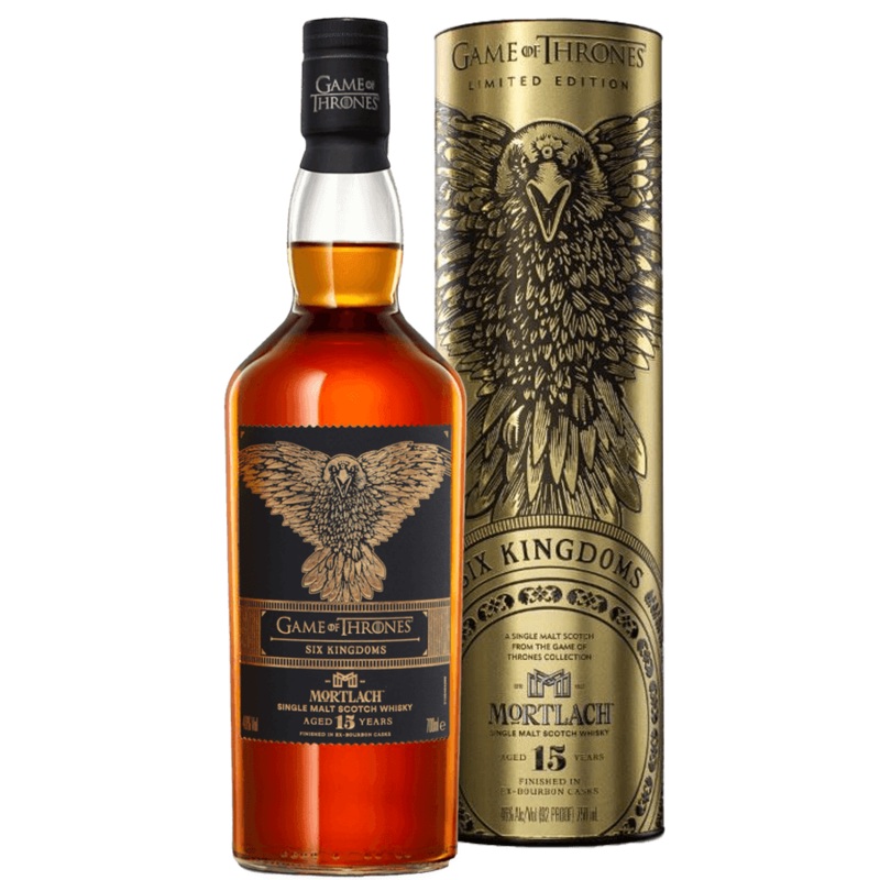 Mortlach 15 Year Lord of 6 Kingdoms GOT Single Malt Scotch 750ml