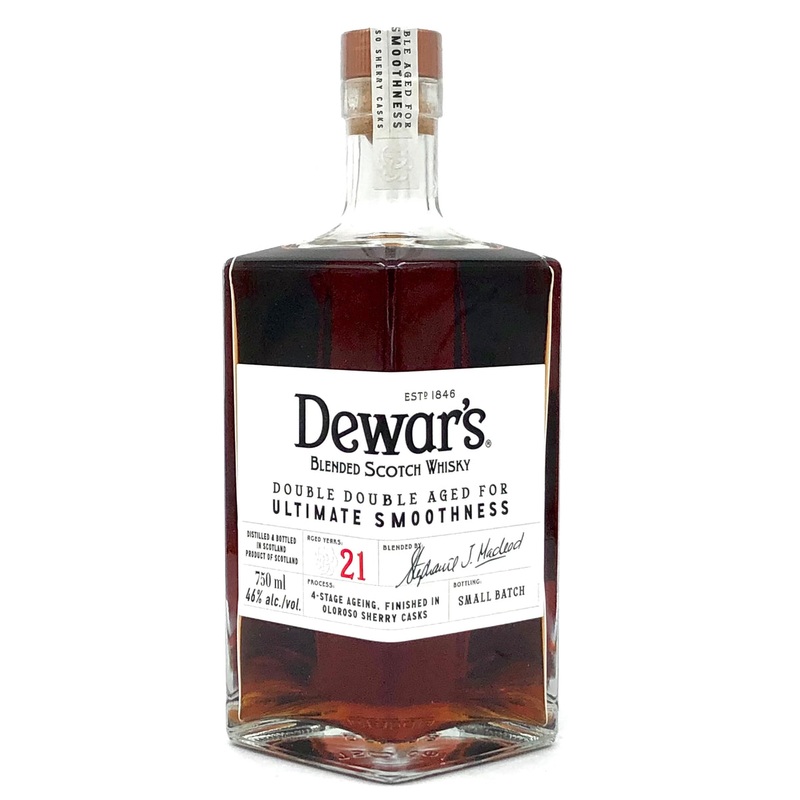 Dewars 21 Year Old Small Batch Blended Scotch Whiskey 750ml