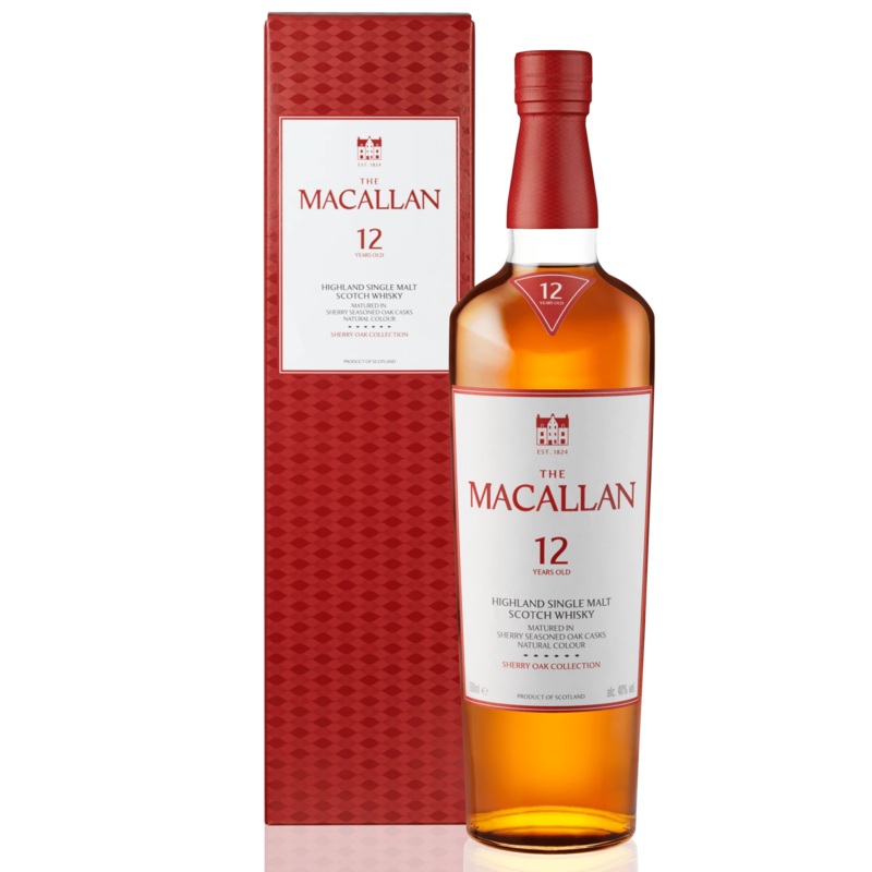 Macallan 12 Years Old Sherry Oak 750ml