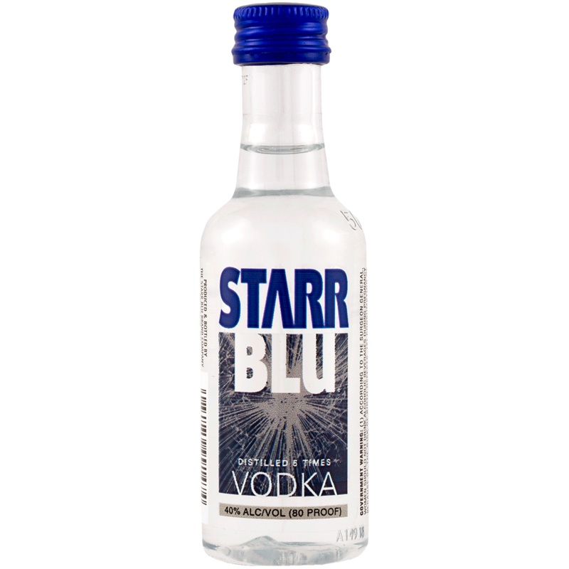 Starr Blu Vodka 50ml