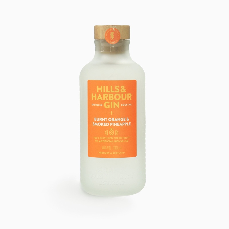 Crafty Distillery – Hills & Harbour (Burnt Orange & Smoked Pineapple Gin Cocktail)