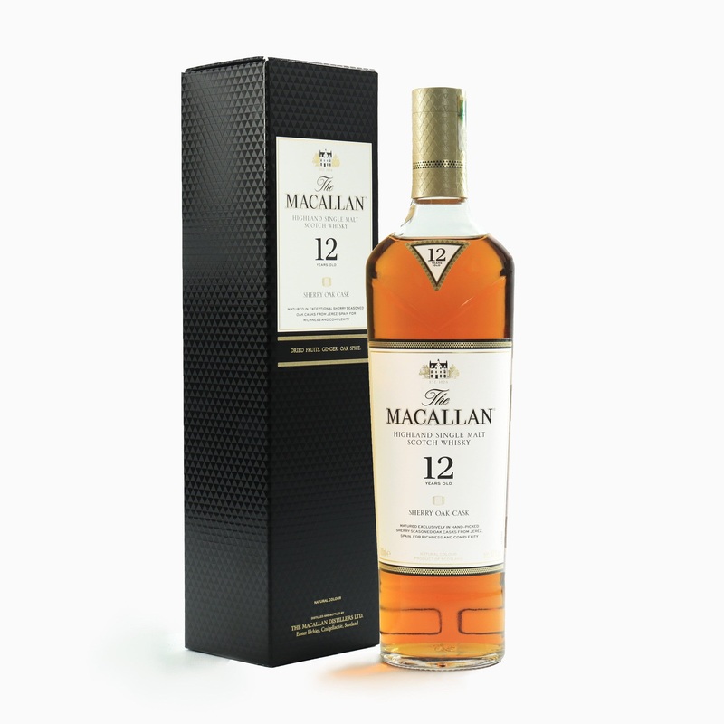 Macallan – 12 Year Old (Sherry Oak) Old Style