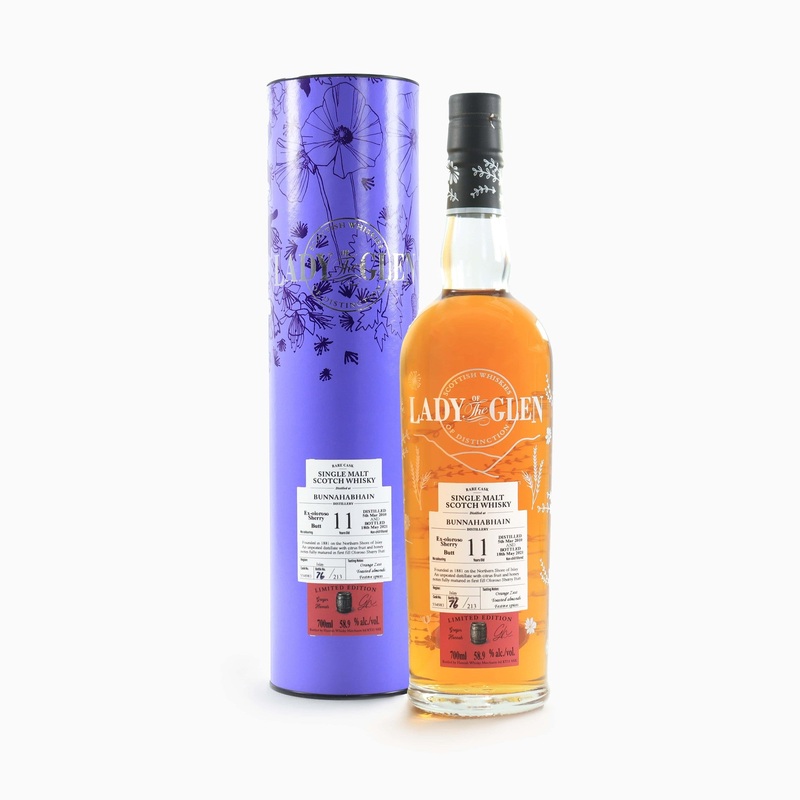 Bunnahabhain – 11 Year Old (2010) Single Cask #554983 (Lady of the Glen)