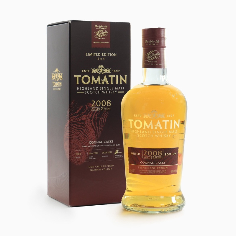 Tomatin – 12 Year Old (2008) French Collection (Cognac Cask)