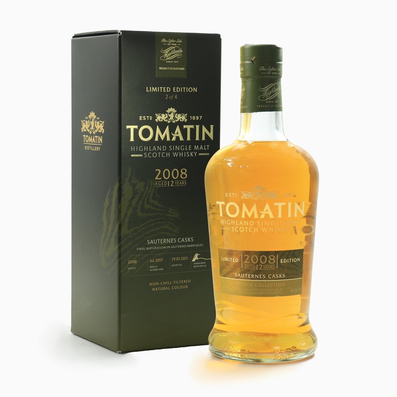 Tomatin – 12 Year Old (2008) French Collection (Sauternes Cask)