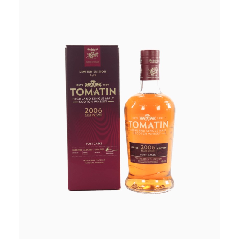 Tomatin – 15 Year Old (2006) Portuguese Collection (Port Cask)