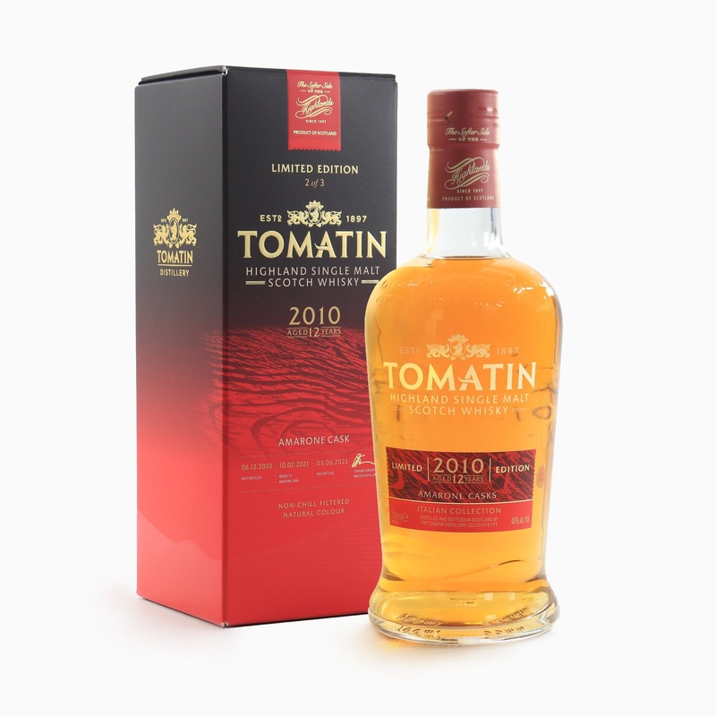 Tomatin – 12 Year Old (2010) Italian Collection (Amarone Cask)