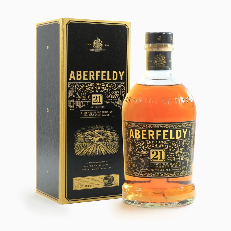 Aberfeldy – 21 Year Old (Argentinian Malbec Wine Cask)