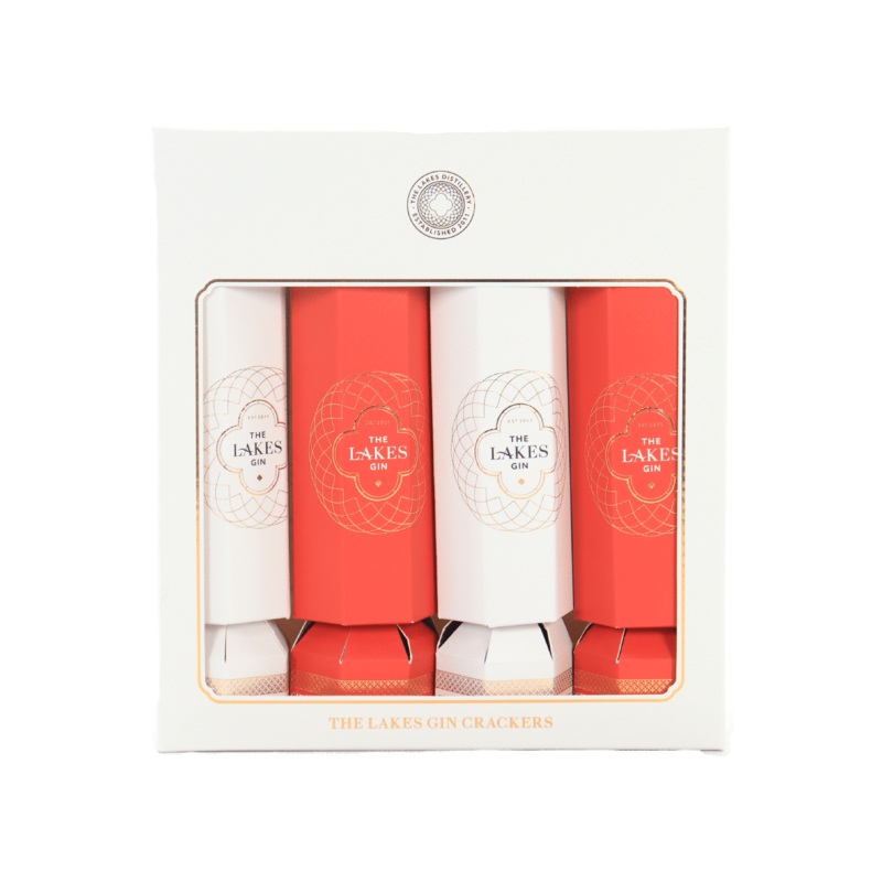 The Lakes – Gin Christmas Crackers (Box of 4)