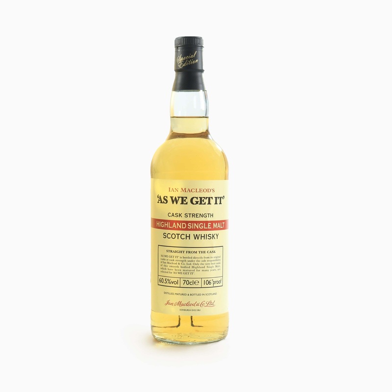 As We Get It – Highland Single Malt