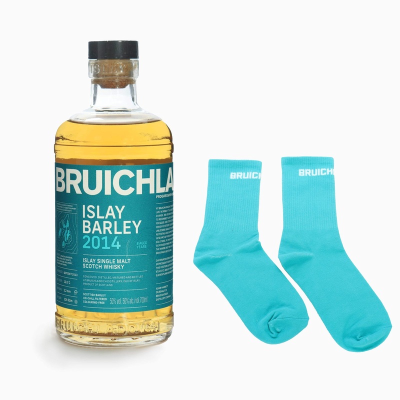Bruichladdich – 8 Year Old (2014) Islay Barley + Socks