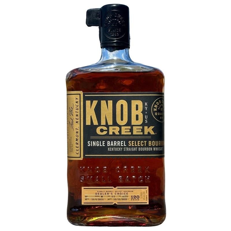 Knob Creek Dealers Choice Sip Whiskey Single Barrel Select
