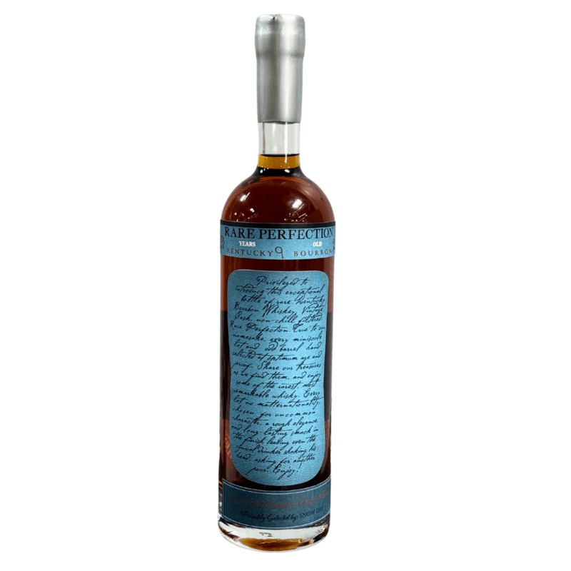 Rare Perfection 9 Year Old Uncut and Unfiltered Single Barrel Bourbon Privately Selected by Snow Day 127.6 Proof