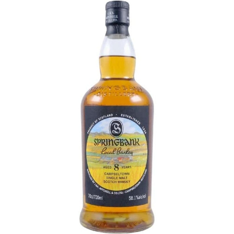 Springbank Local Barley 8 Year Single Malt Scotch Whisky 2025 Release