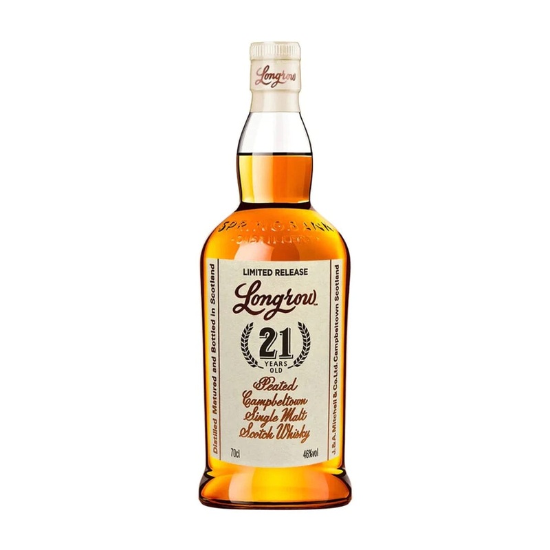 Longrow 21 Year Single Malt Scotch 92 Proof