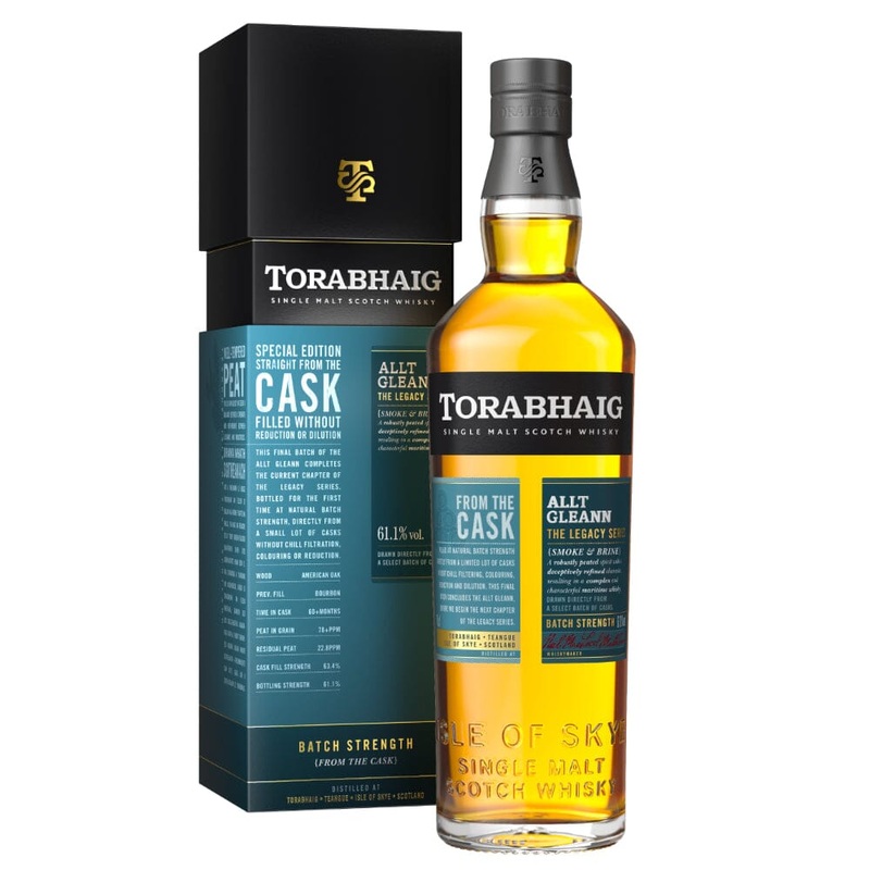 Torabhaig Legacy “Allt Gleann” Batch Strength Single Malt Scotch Whisky