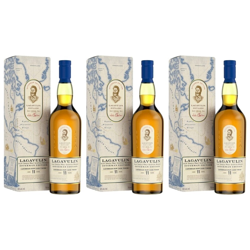 Lagavulin Offerman Edition Caribbean Rum Cask Finish 3PK