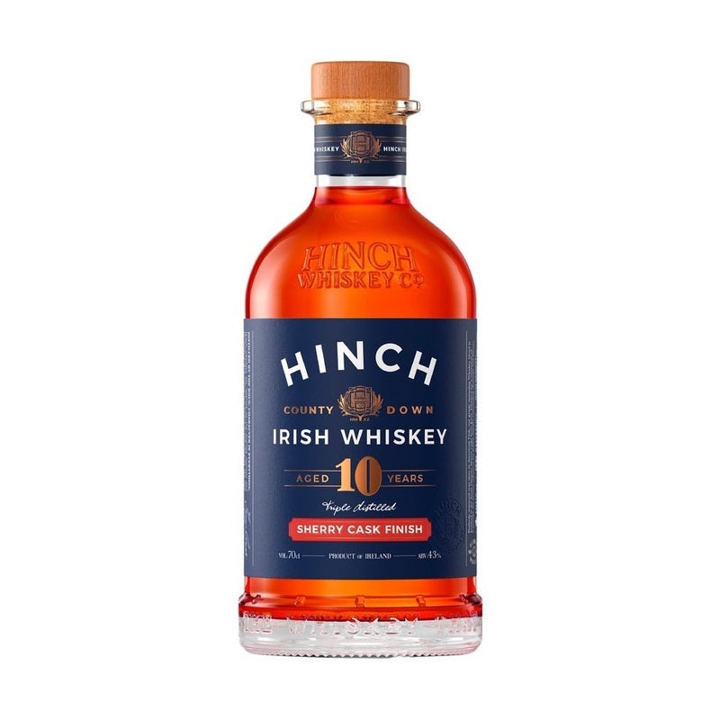 Hinch 10 Year Old Sherry Cask Finish Irish Whiskey