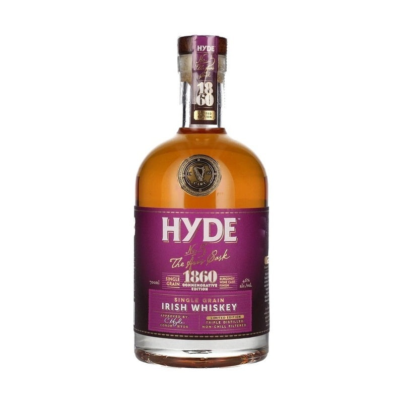 Hyde No.5 ‘The Aras Cask’ Burgundy Cask Finish Single Grain Irish Whiskey