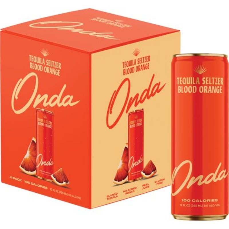 ONDA Tequila Seltzer ‘Blood Orange’ 4-Pack