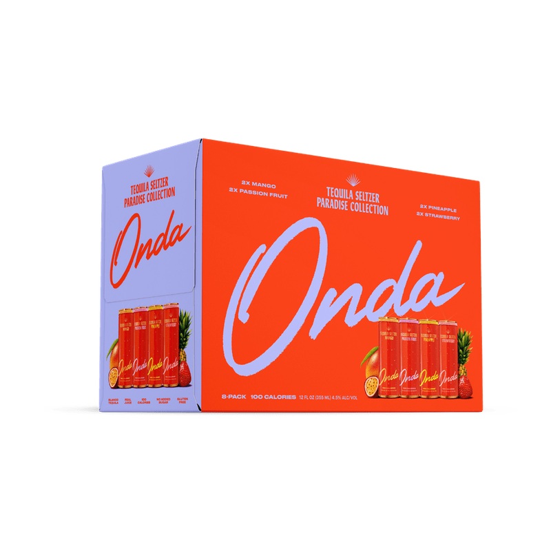 ONDA Tequila Seltzer ‘Paradise Collection’ 8-Pack