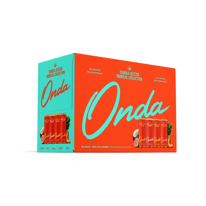 ONDA Tequila Seltzer ‘Tropical Collection’ 8-Pack