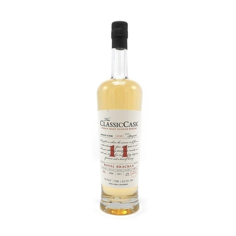 The Classic Cask ‘Royal Brackla’ 11 Year Old Single Malt Scotch Whisky