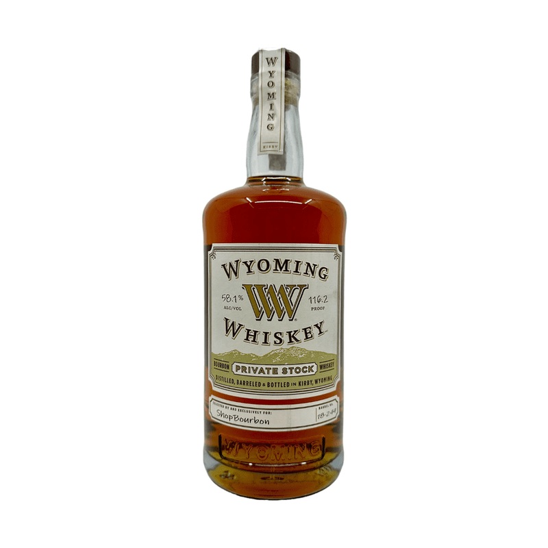 Wyoming Whiskey Single Barrel Private Selection