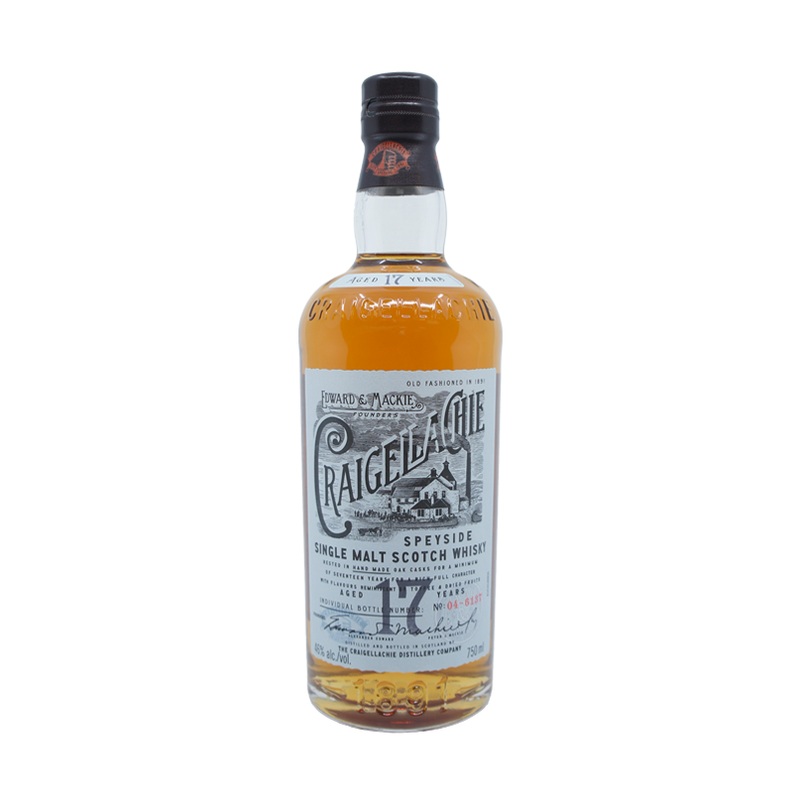 Craigellachie 17 Year Old Speyside Single Malt Scotch Whisky