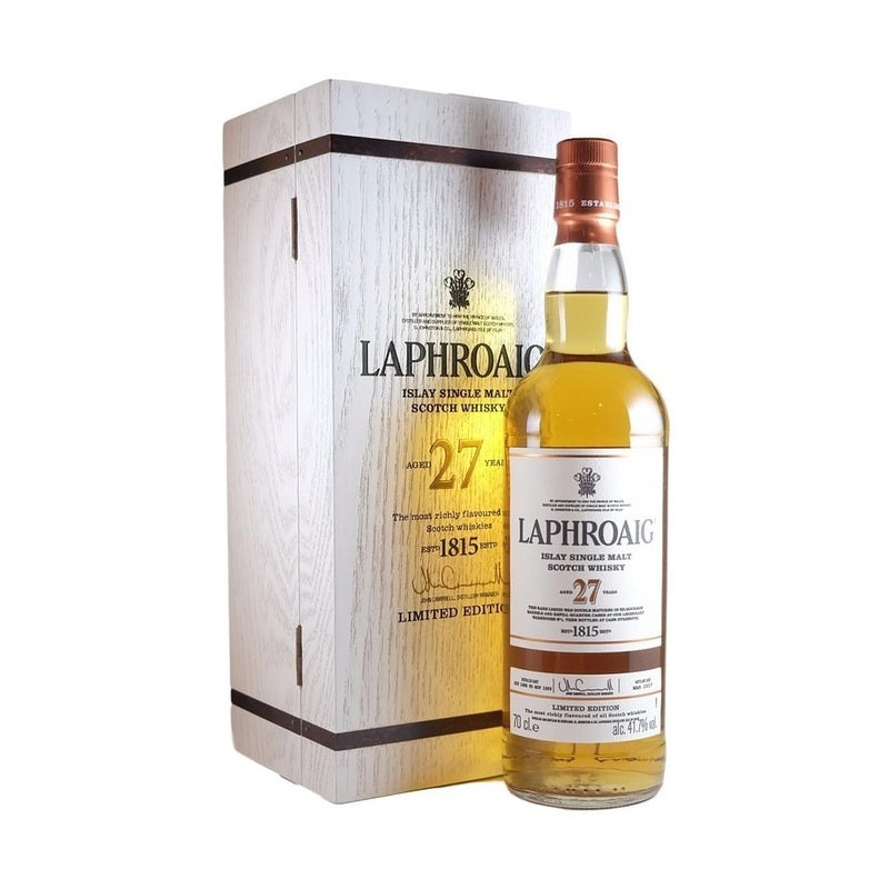 Laphroaig 27 Year Old Single Islay Malt Scotch Whisky