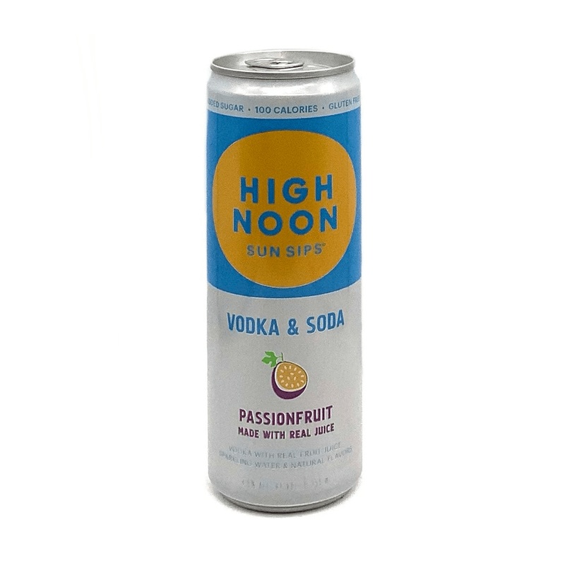 High Noon Passionfruit Vodka Soda 4-Pack