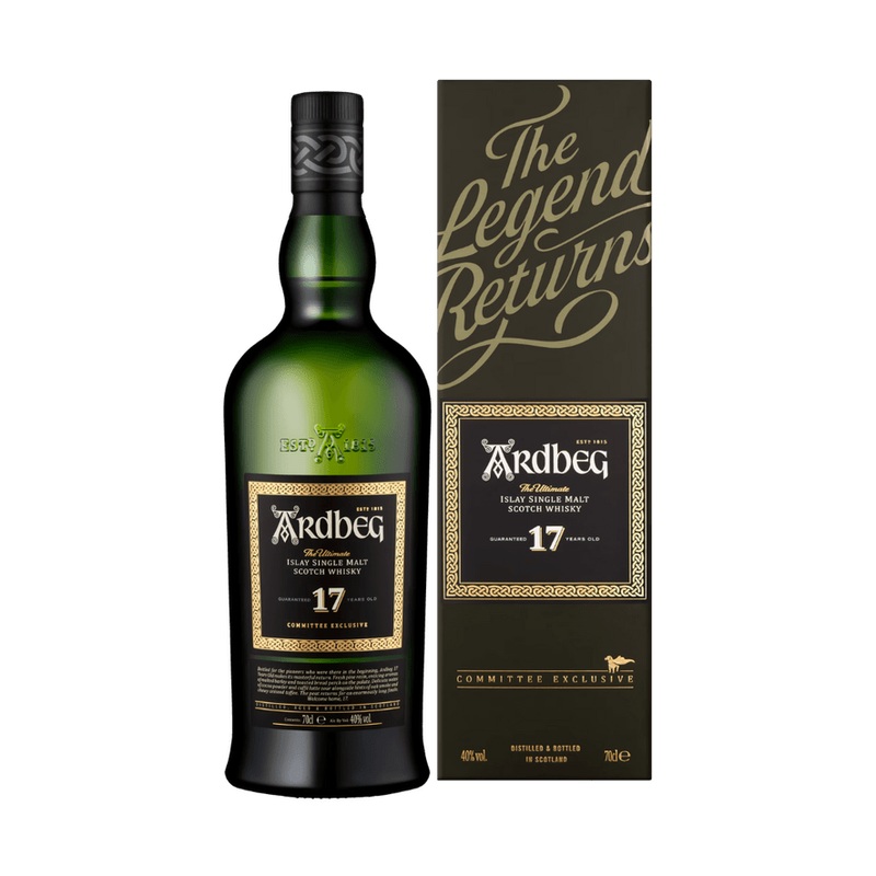 Ardbeg ’17 Year Committee Release’ Single Malt Scotch Whisky